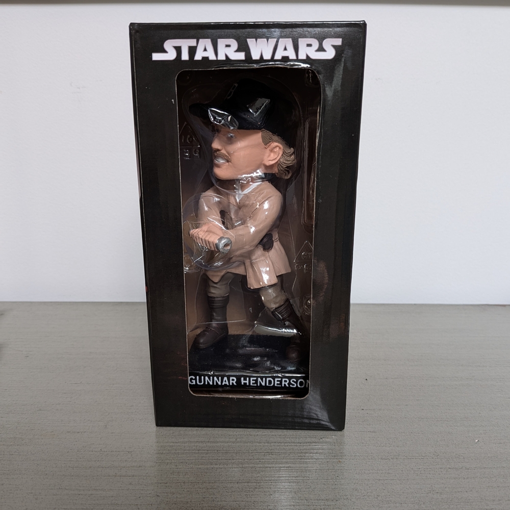 Gunnar Henderson Bobblehead Star Wars Edition